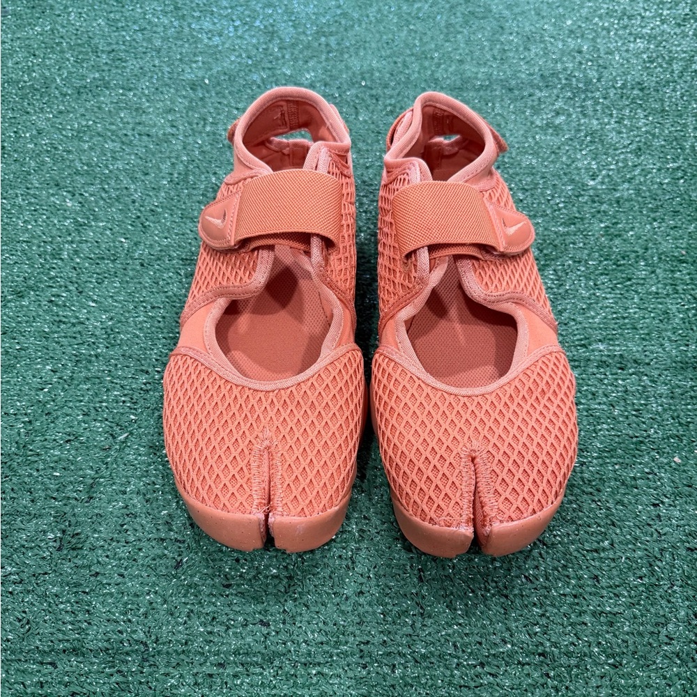Nike Air Rift Healing Orange Women's Sz 12 Sneaker HM8288-800 RARE B grade - Picture 2 of 8